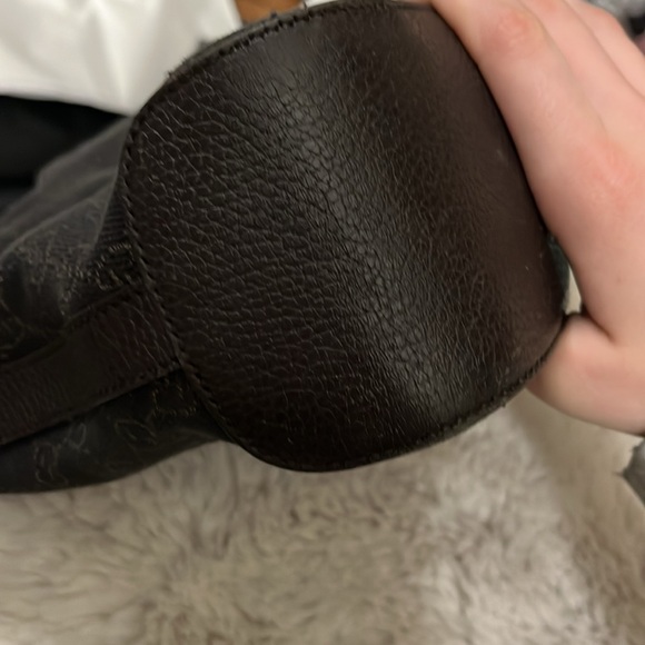 GUCCI Brown Monogram GG Web Marrakech Hobo Shoulder Bag Dollar Disco - Picture 9 of 15